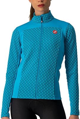 Castelli Women's Sfida 2 Cycling Jersey - TEAL BLUE-SKY BLUE - XS, TEAL BLUE-SKY BLUE